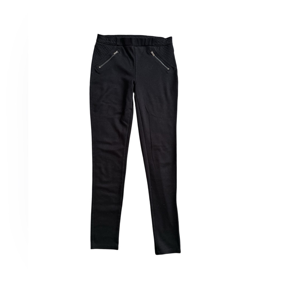 Bershka bsk&you Pants Women’s Small Black Zip Pocket Skinny Stretch Casual
